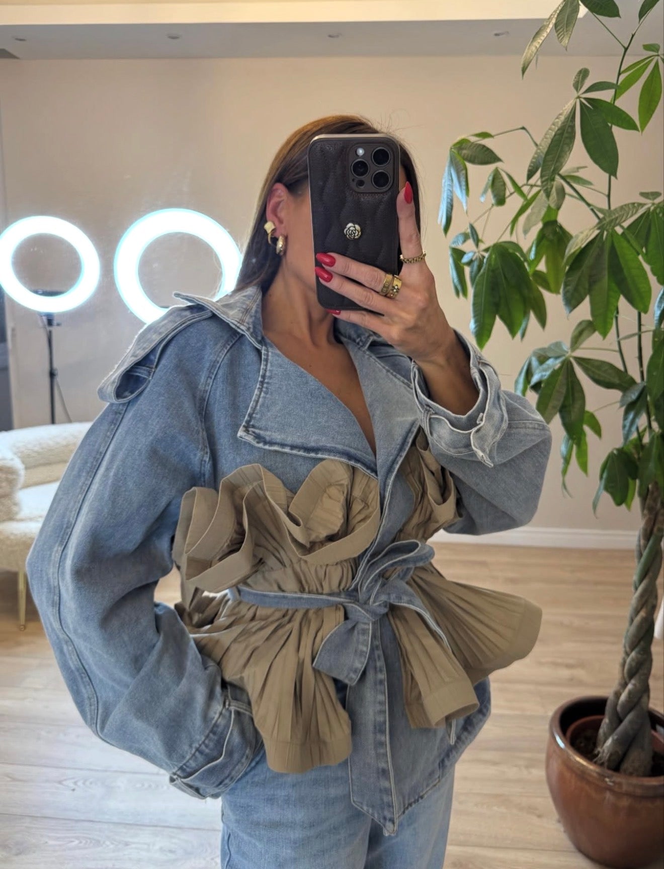 Chaqueta Denim Éclat