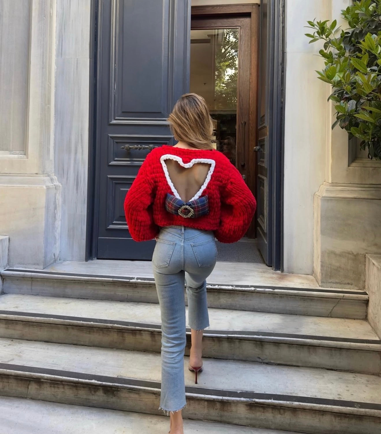 Amore Red Sweater