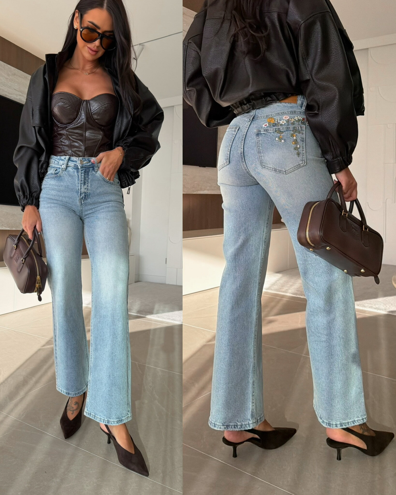 CHAQUETA DE CUERO ECOLÓGICO MILLO