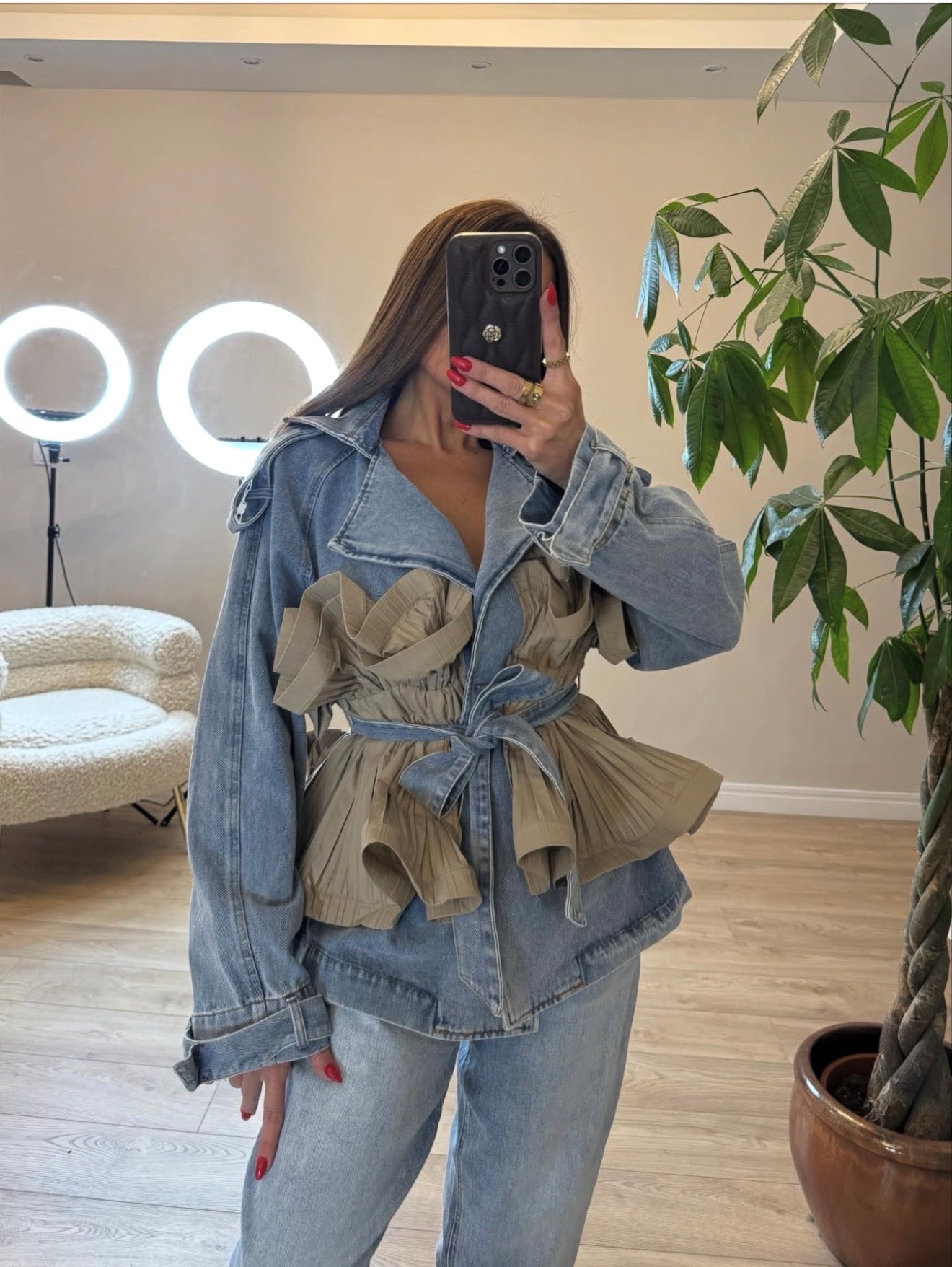 Chaqueta Denim Éclat